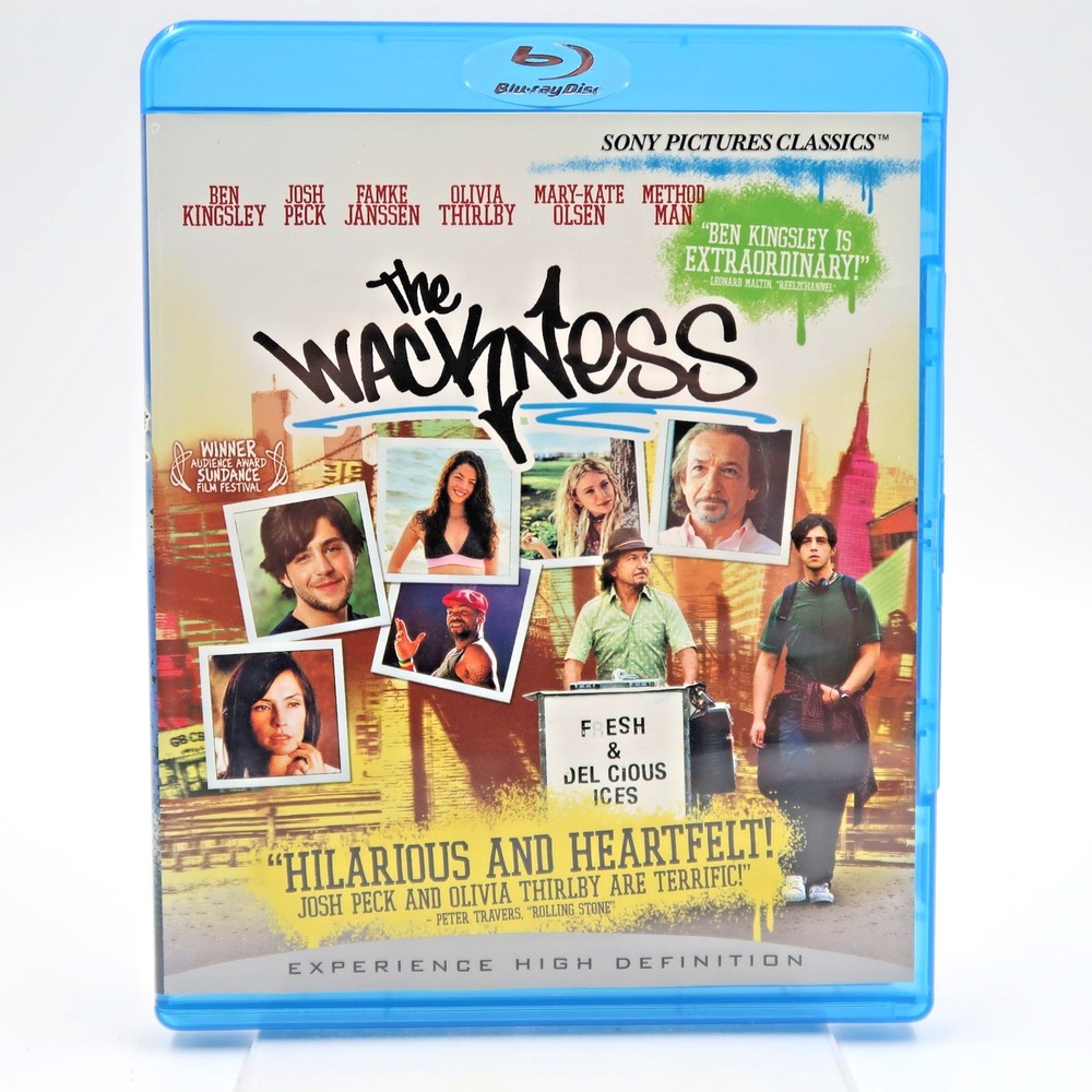 The Wackness Blu-ray 2009 Ben Kingsley Josh Peck Famke Janssen Sony Pictures